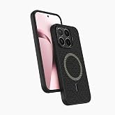 Coverzone Xiaomi Mi 17T Pro ile uyumlu Karbon Kaplama Telefon Kılıfı, MagSafe ile Uyumlu, 2 mm Y&uuml;kseltilmiş Kamera Korumalı, 