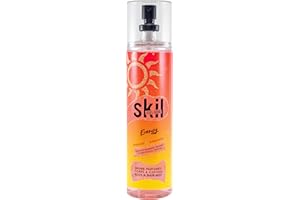 SKIL SKY IS THE LIMIT SKIL - Brume Parfumée Femme ENERGY - Collection Feel Good - Parfum Musc Ambre - Flacon Vaporisateur 250 ml - Fabriqué en France à Grasse