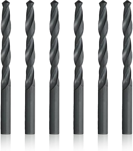 MaxTool Metallbohrer 37/64" – HSS M2, 118° Spitze, 15,2 Cm Lang, Reduzierter Schaft 1,27 Cm