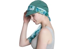 Alnorm Conjunto de Bufanda y Sombrero de Vendedor de periódicos de Fibra de bambú Transpirable para Mujer