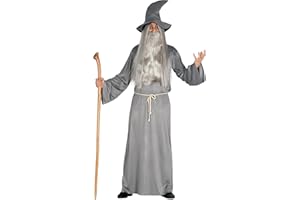 FIESTAS GUIRCA Kostium szarego czarodzieja dla dorosłych