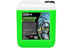 5 Liter TAMVIS® Fahrradreiniger - Sanfte Reinigung mit Zuckertensiden, umweltschonend, effektiver Schutz & Glanz für Ihr Fahr
