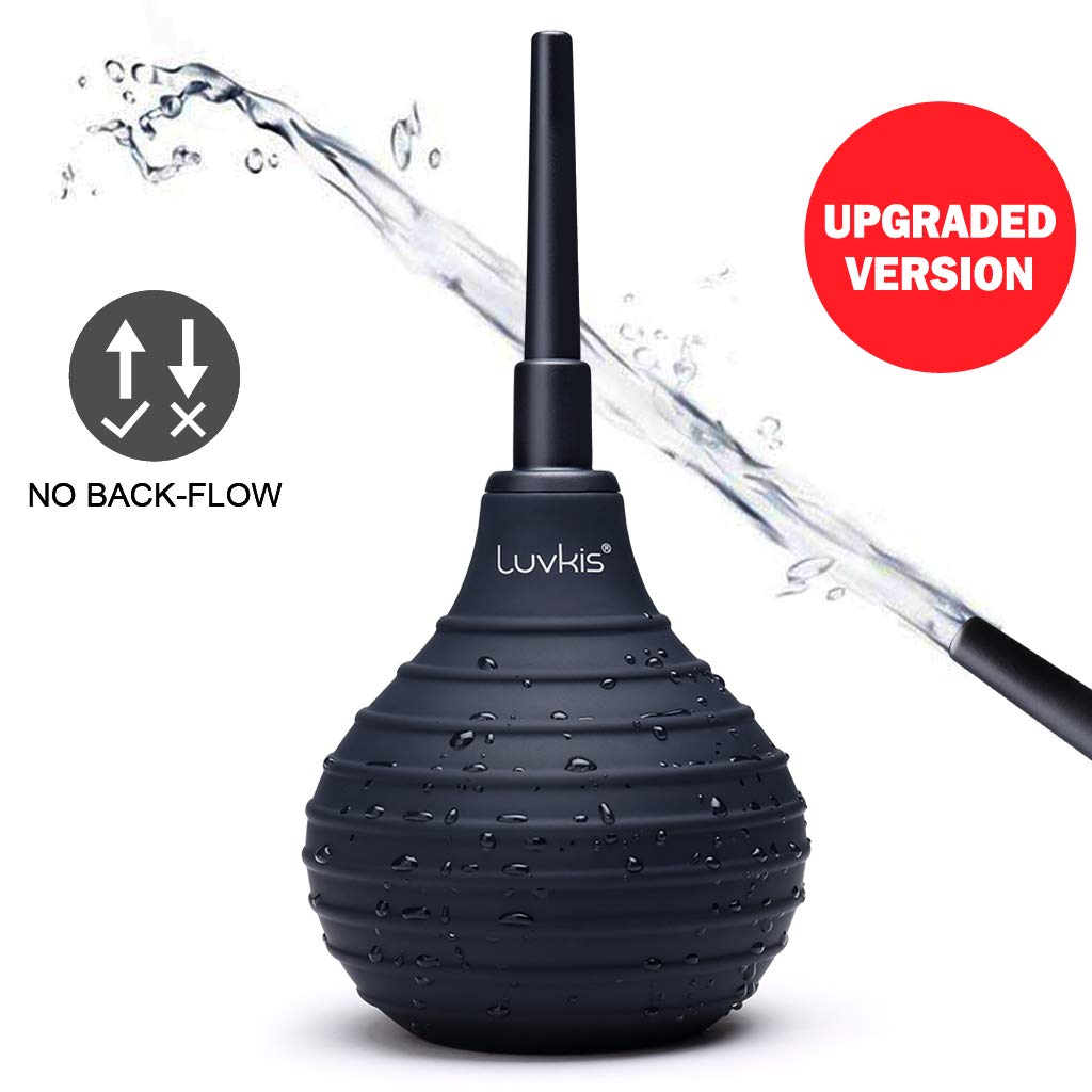 Luvkis-250ml-Silicone-Anal-enema-y-Vaginal-Shower-Anti-reflux-Enema-Syringe-Ayuda-con-el-estreimiento