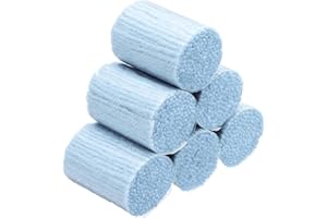 ‎PATIKIL PATIKIL Knüpfgarn, Knüpfhaken-Set, Garn, vorgeschnittene Haken, Teppiche, Garnherstellung, Häkelbündel für Knüpfhaken, Teppich, Erwachsene, Anfänger, Tapisserie, DIY, Handwerk, Hellblau, 6 Rollen