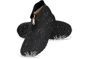 simarro Waterproof Silicone Shoe Covers with Zipper,Reusable Non Slip Rubber Rain Boots for Rain Snow Day Desert Beach Muddy Streets