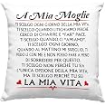 Federa Cuscino 45x45 Cm Con Design Pinguini Innammorati, Idea Regalo Romantica Per Coppie, Fidanzati, Anniversario Di Matrimonio O San Valentino