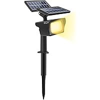 CLY Solarleuchte Garten【Neue Pro-Version】, Solarleuchten für Außen mit 3 Helligkeitsstufen, 40 LEDs Wasserdicht…