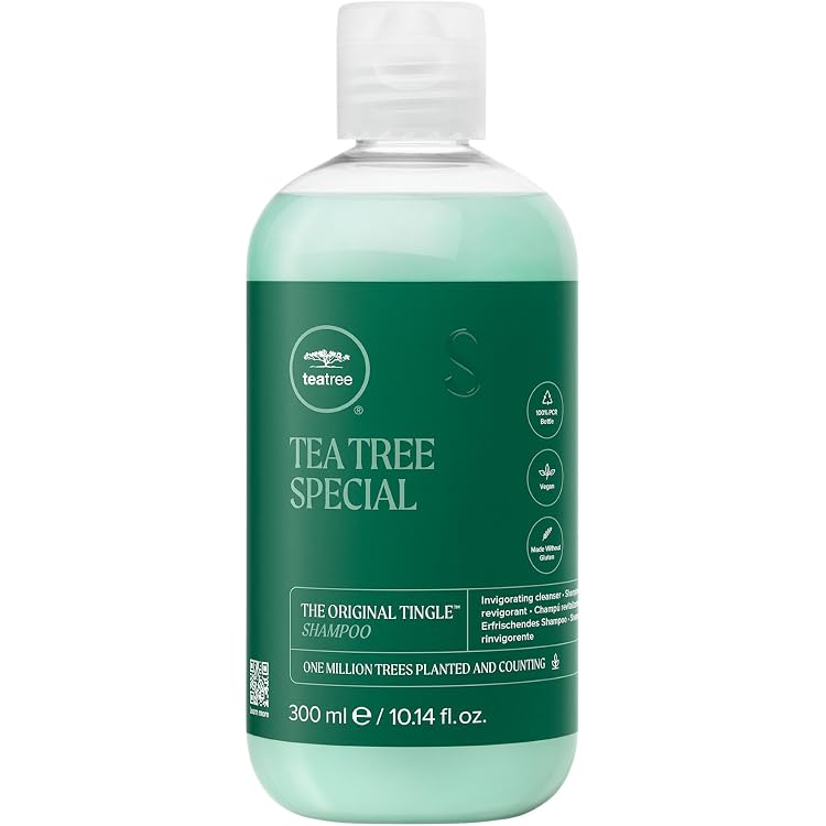 Tea Tree Lavender Mint Leave-In Spray, 200 Ml – Feuchtigkeitsspendende Haar-Pflege Für Trockenes, Geschädigtes Haar