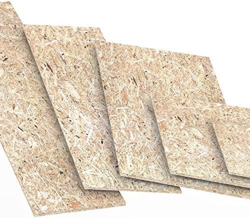 18mm OSB/3 Oriented Strand Board cut to size: 300 x 800 mm Wooden Flake Boards for use in humid conditions according to DIN EN 300 Wood Composite Panels Sterling Board Length up to 2000mm