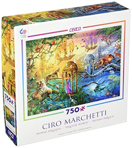 Preisvergleich Produktbild Ceaco Ciro Marchetti - Magical World - Shangri-La Puzzle by Ceaco