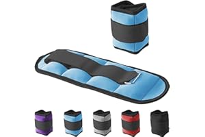 G5 HT SPORT Cavigliere Appesantite Polsiere Appesantite | Regolabili Con Chiusura a Strappo | per Fitness, Yoga, Riabilitazione, Jogging, Ginnastica, Aerobica, Palestra