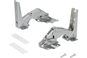 Kenekos - Set di 2 cerniere per porte adatte a Frigorifero Bosch Siemens 00481147/481147 AEG 407131425/8 Miele 5546050 Quelle Constructa Balay Freezer