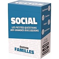 SAVANA Social Famille - Jeu de Cartes en Famille pour Renforcer Vos Liens Familiaux - Idée Cadeau Famille Original Noel - Com