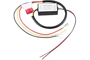 AKOZON Luz Diurna-Intermitencia Led Coche Homologada Controlador de luz de circulación diurna 15 s Controladores de interruptor LED automático Atenuador ENCENDIDO/APAGADO Arranque inteligente