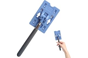 LearnLyrics Porta carte telescopico per asta di parcheggio, bastone telescopico per carte di pagamento a pedaggio, porta carte di pagamento senza contatto, duable pedaggio stick per parcheggio auto