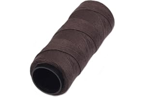 Vlasy 1 Pc Hair Extension Weave Thread Hair Salon Weaving Thread Hair Weave for Hair Extension Sewing Thread and Wig Making Needle （4# Brown）