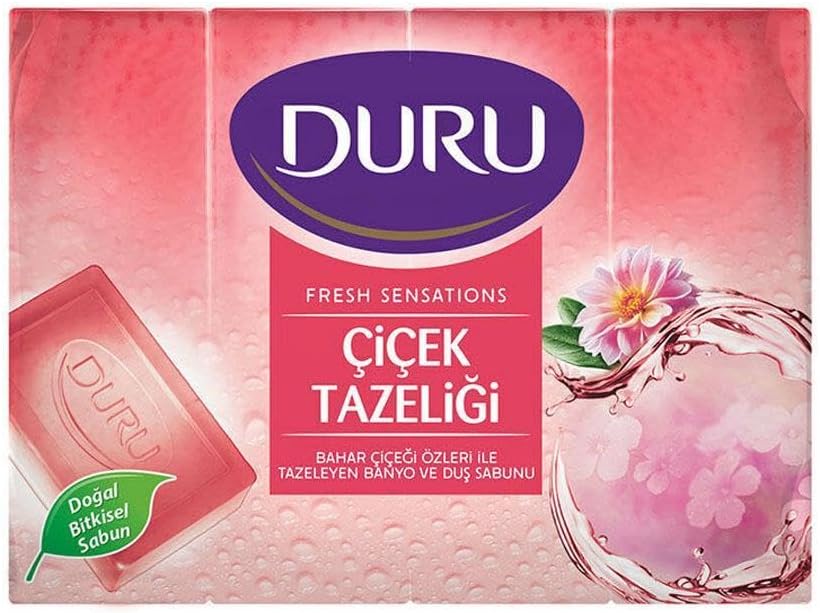 DURU Fresh Sensations Extra Çiçek Tazeliği, 150 Gramx4