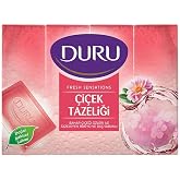 DURU Fresh Sensations Extra &Ccedil;i&ccedil;ek Tazeliği, 150 Gramx4