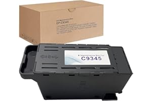 Aomya C9345 Depósito de Caja de Mantenimiento de Tinta C12C934591 remanufacturado para EcoTank Pro ET-5880 ET-5850 ET-5800 ET-16600 ET-16650 Compatible con impresoras Epn Workforce Pro WF-7820