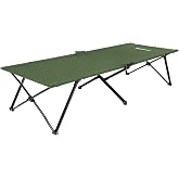 SONGMICS Unisex Adult Camping Bed, Camping Bed tested by T&Uuml;V Rheinland, maximum static load capacity