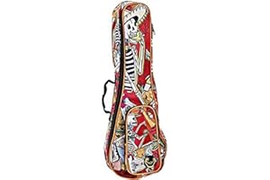 ORTEGA GUITARS ORTEGA KUB-EM-SO Estuche para Ukeleles Soprano con Correas de hombro - El Muerto