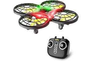 Loolinn | Drone per bambini Regalo - Mini Drone telecomandato con tecnologia anti-collirio automatica/sicuro per i bambini/facile da guidare/C0 (regalo per bambini)