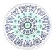 Produktbild Indian Mandala Throws, Malihome Microfiber Große Runde Strand Decke mit Quasten Ultra Soft Super Wasser Absorbent Multi-Purpose Handtuch 59 Zoll über (Beach 3)