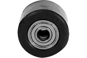 Ymiko 8mm Rullo Catena Puleggia Tenditore Ruota Guida Rullo Catena Tenditore Puleggia Guida Ruota Tendicatena Bici Motorizzata per Moto Dirt Bike Enduro