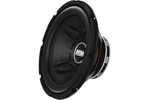 Boss Audio Systems CXX12 Passive subwoofer 500W Noir subwoofer/caisson de basses - Subwoofers/caissons de basses (Caisson de basse passif, 500 W, 1000 W, 85 dB, 30,5 cm (12"), Noir)