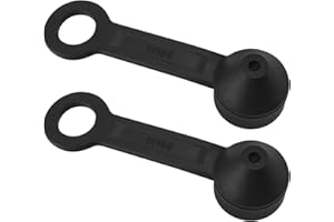 YINETTECH 2pcs Scuba Diving Regulator Dust Cap Replacement Part Rubber Dust Cap Cover Suitable for Diving Regulator First Stage Din to Yoke Adapter