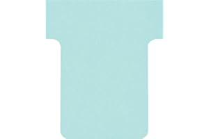 Nobo, Lot de 100 fiches T pour planning, Indice 1,5, Assorti de couleurs, 2001506