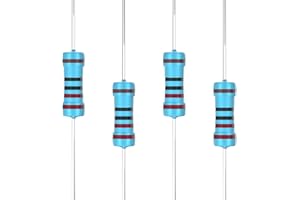 SCOOYUCK 100 Pcs 220 Ω ohm Widerständ 1W 1% Toleranz Metall Film Widerstande