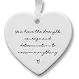 Positive Quote | Ceramic Keepsake Heart | Positive Message | Inspirational Gift | Encouragement Gift
