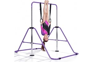 BLOMZA Gymnastics Bars Training Kip Bar Gymnastics Equipment Adjustable Height Horizontal Bar