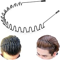 Set 4 Fasce Per Capelli In Plastica Sportiva Tinta Unita - Antiscivolo, Fai Da Te, Per Uomo E Donna