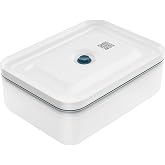 Zwilling Fresh & Save Vakumlu Buzdolabı Saklama Kabı, Plastik, Yari Şeffaf-Akdeniz Mavisi