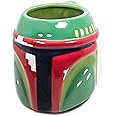 Silver Buffalo SW6695 Star Wars Episodes 4-6 Boba Fett 3D Ceramic Mug, 20-Ounces