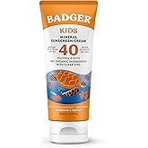 Badger Clear Zinc &Ccedil;ocuk G&uuml;neş Kremi SPF40 87 ml
