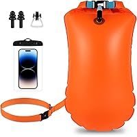 Lyneun Simboj för vuxna, uppblåsbar boj, simboj, triathlon för öppet vatten, vattensporter