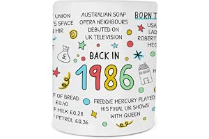 40th Birthday Mug, Milestone Birthday Gift, Back in 1986, 40th Birthday Gift, Anniversary Keepsake