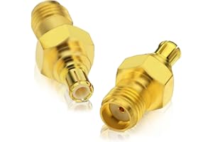 Bingfu Dab Adaptador de Antena MCX Macho a SMA Hembra Conector para Radio Dab+ JVC Alpine AiliTech Pioneer Clarion Kenwood Pure Revo