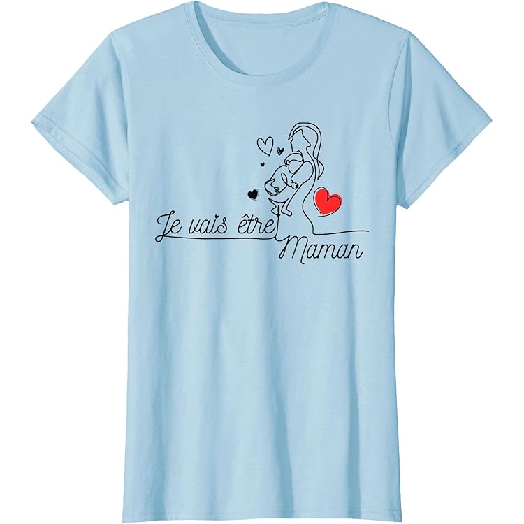 Femme Idée Cadeau Futur Maman 2021 Enceinte T-shirt Designed & Sold By