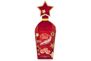 ‎LINDT Lindt Schokolade | LINDOR Köcher Vollmilch | 150g | 33 zartschmelzende Mini-LINDOR Kugeln in feinster Vollmilch-Schokolade | festliches Schokoladen-Geschenk zu Weihnachten