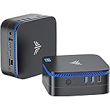 NiPoGi Mini PC Windows 11 AK1 PRO 16GB DDR4 512GB ROM,Mini computer Intel N5105 di 11a generazione(fino a 2,9 GHz),Micro PC c
