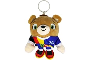 UEFA Euro 2024 - Plüsch Schlüsselanhänger/Keyring Maskottchen Albärt - 12cm - aus recycletem PET