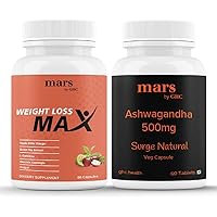 mars by GHC WL Max With Apple Cider Vinegar , Garcinia Cambogia, Green Tea Extract, L-Carnitine & Guggul, Natural Plant…
