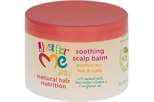 Just For Me Hair Milk Soothing Scalp Balm Jar, 6 Ounce