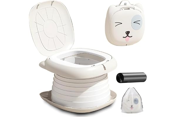 auvstar Pot pour bébé,Pliante Toilettes pour enfants,Trainer WC Pour Chaise,Portable Siège pour Voyage ExtérieurToilette de Camping,Convient pour 12-36mois