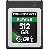 Delkin Devices 512GB POWER CFexpress Type B Memory Card