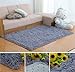 Produktbild JCHUNL 80x160cm Schlafzimmer-Wohnzimmer-weiche Shaggy Antibeleg-Teppich-saugfähige Matte New Hot (Color : Pink)